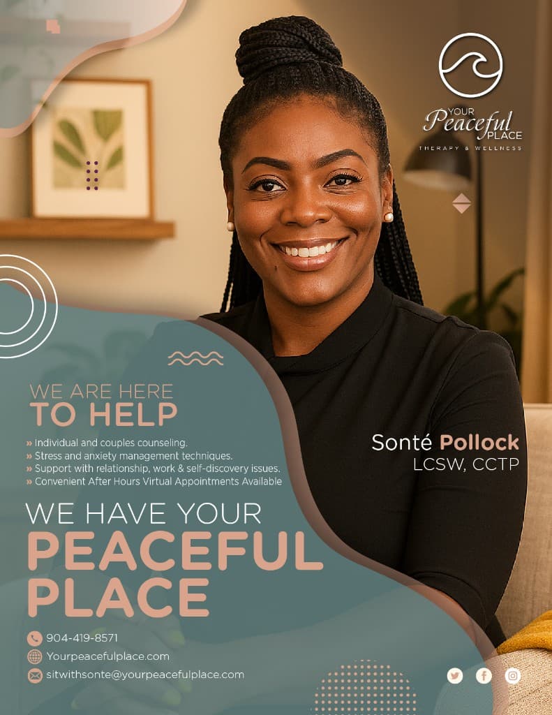 Sonté Pollock, LCSW, CCTP — Licensed Clinical Social Worker in Jacksonville, FL